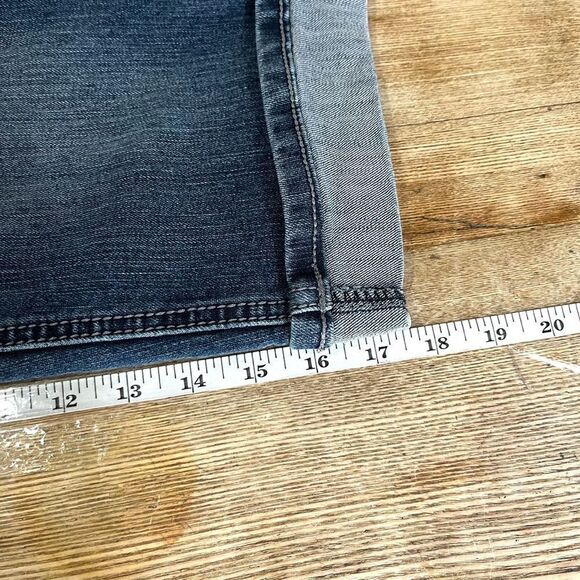 Earl Jeans cropped denim jeans bling pockets size 10 rhinestones - Picture 5 of 5